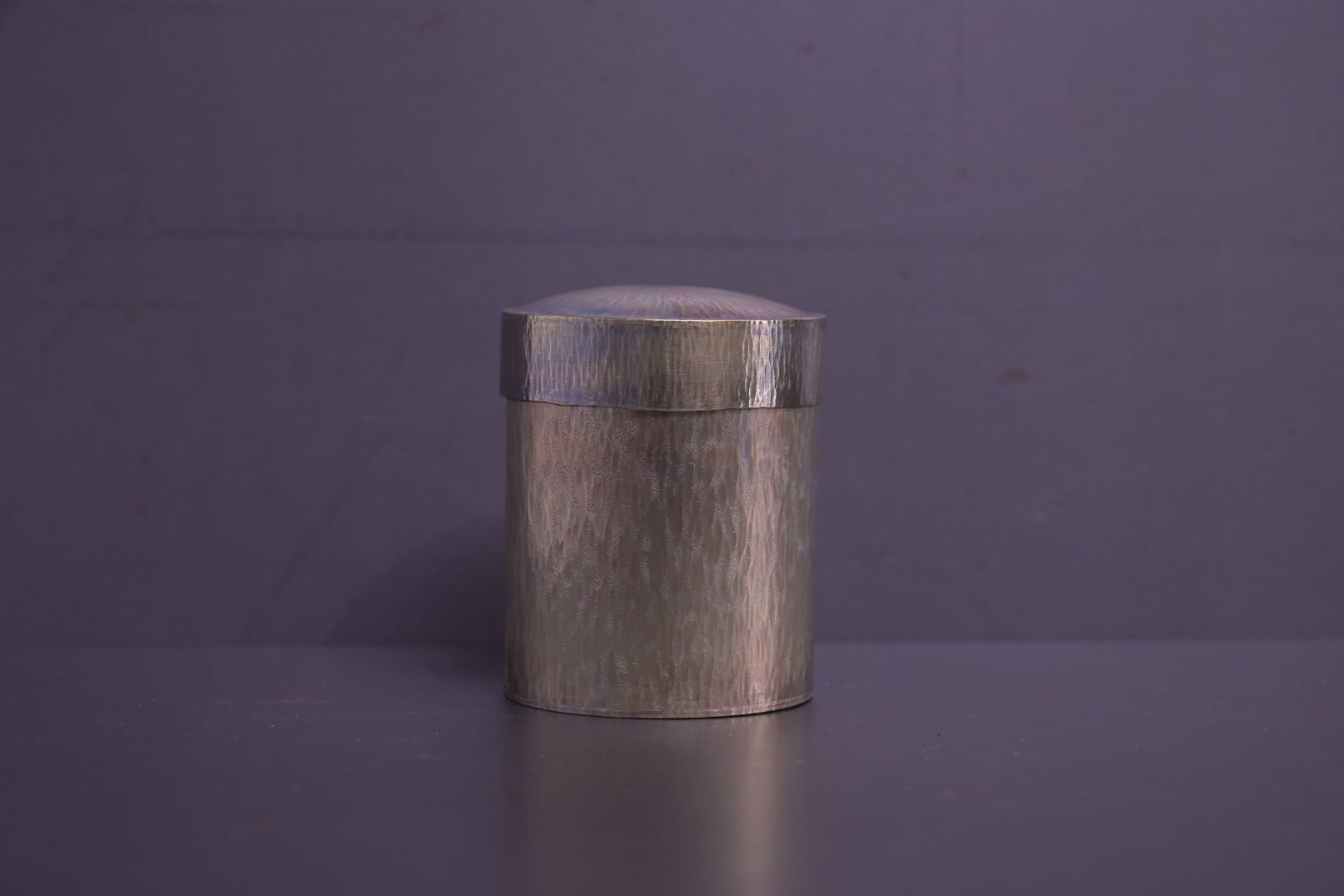 西川美穂 テクスチャー(放射)茶入れ 大