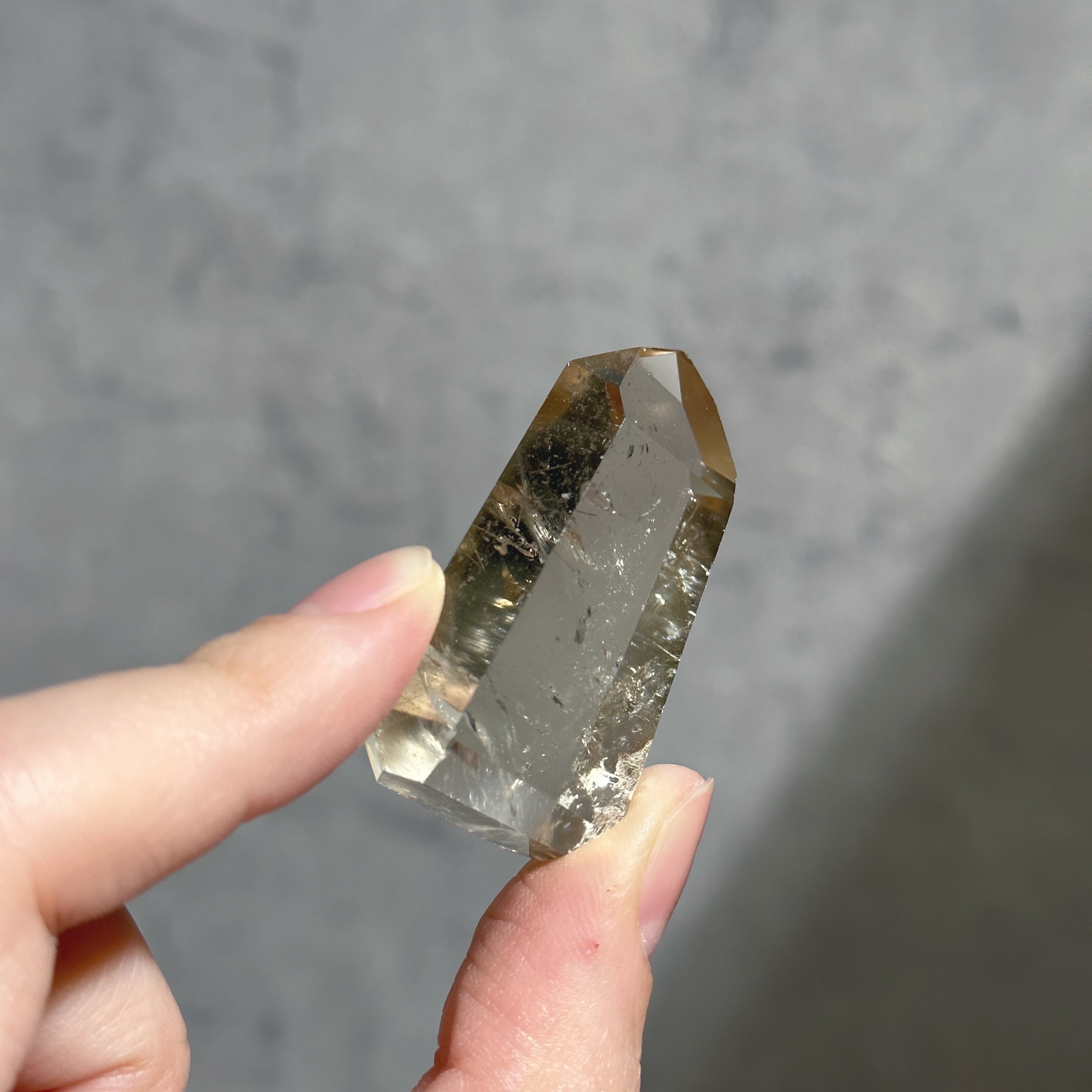 ルチル入り◎シトリン（黄水晶） タワー03◇ Citrine ◇ 天然石