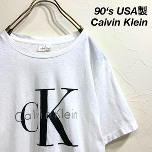 90’s Caivin Klein カルバンクライン ビッグロゴ tシャツ
