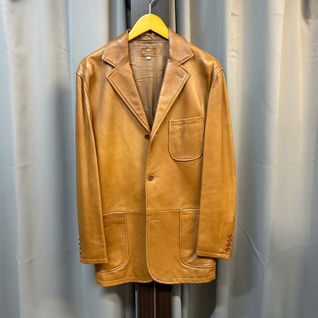 Y.AKAMIKE SHEEP LEATHER JACKET《48》