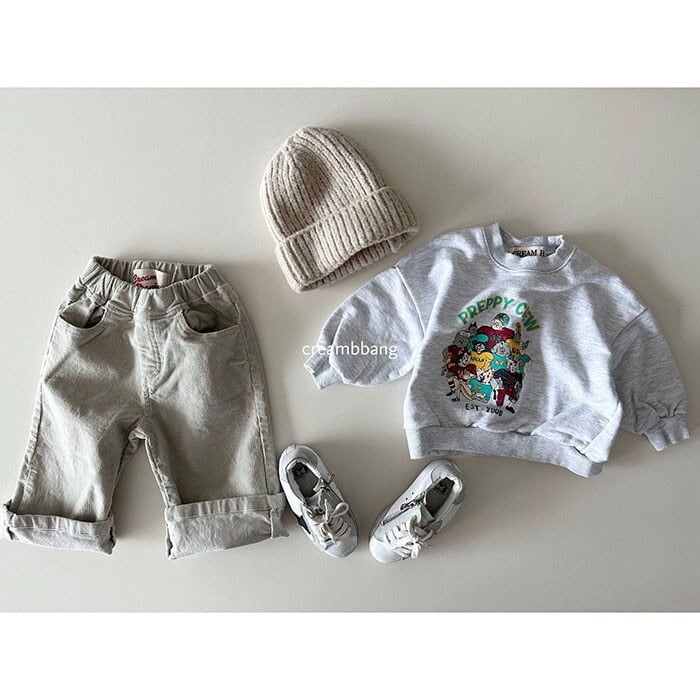 B597【即納】crew sweatshirt