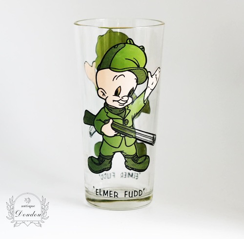 1973年＊エルマー・ファッド｜レトロハンターのPEPSIアニメグラス【sa6878】