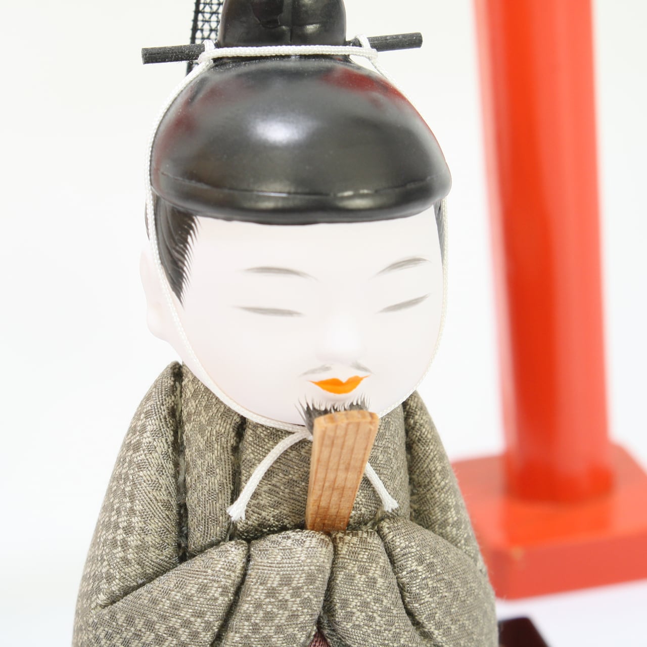 【縁起物】　木目込み人形 縁起物 木目込み人形 天神様 緑 わたしの道真公 必勝合格祈願【鳥居