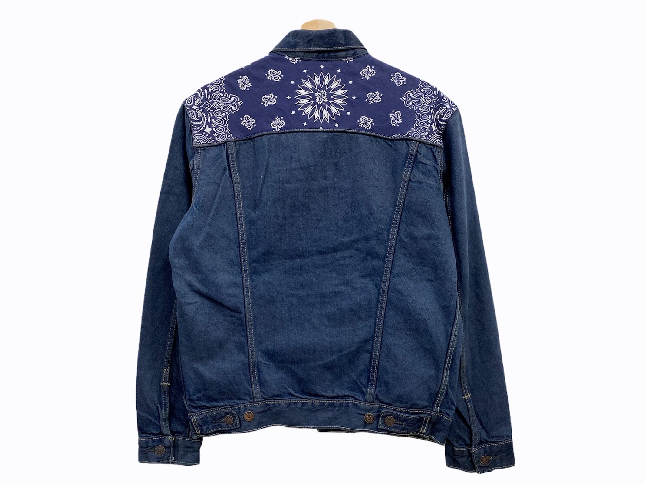 Nasngwam】Bandana Denim Jacket (size…L) | 101 clothing store Nasngwam】Bandana Denim Jacket (size…L) | 101 clothing store