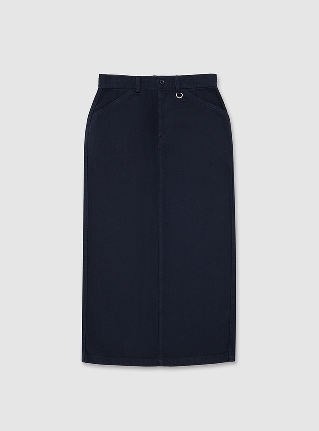 [URBANIC 30] Indigo Safari Skirt 正規品 韓国ブランド 韓国ファッション 韓国代行 アーバニック URBANIC30 日本 店舗