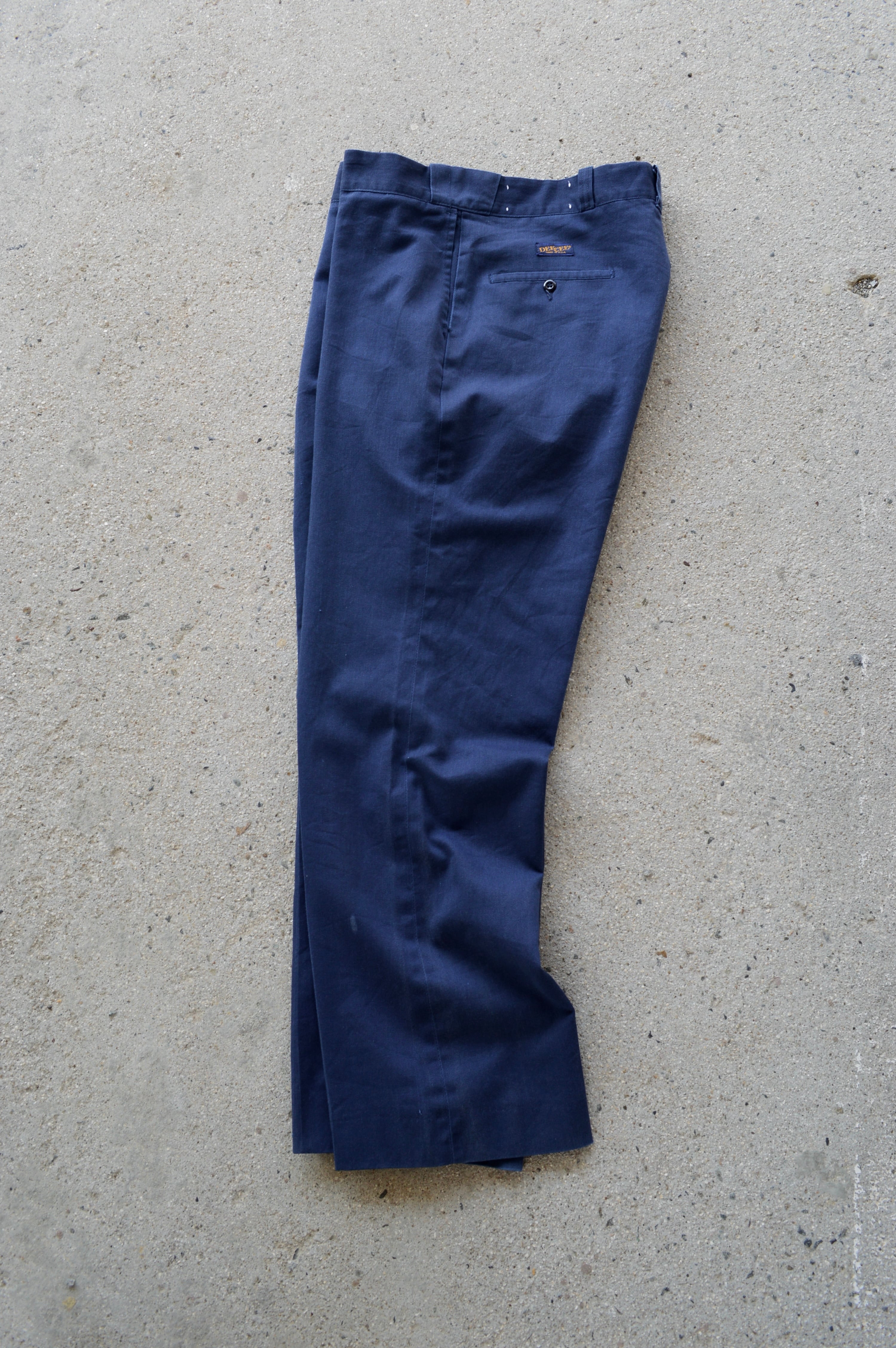 WASHINGTON DEECEE 1980's Work Pants Made in USA SCOVILL ZIPPER