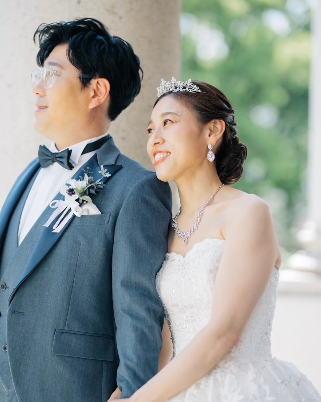 ウェディングネックレスピアスセット【NE2207-03】 | ブライダル