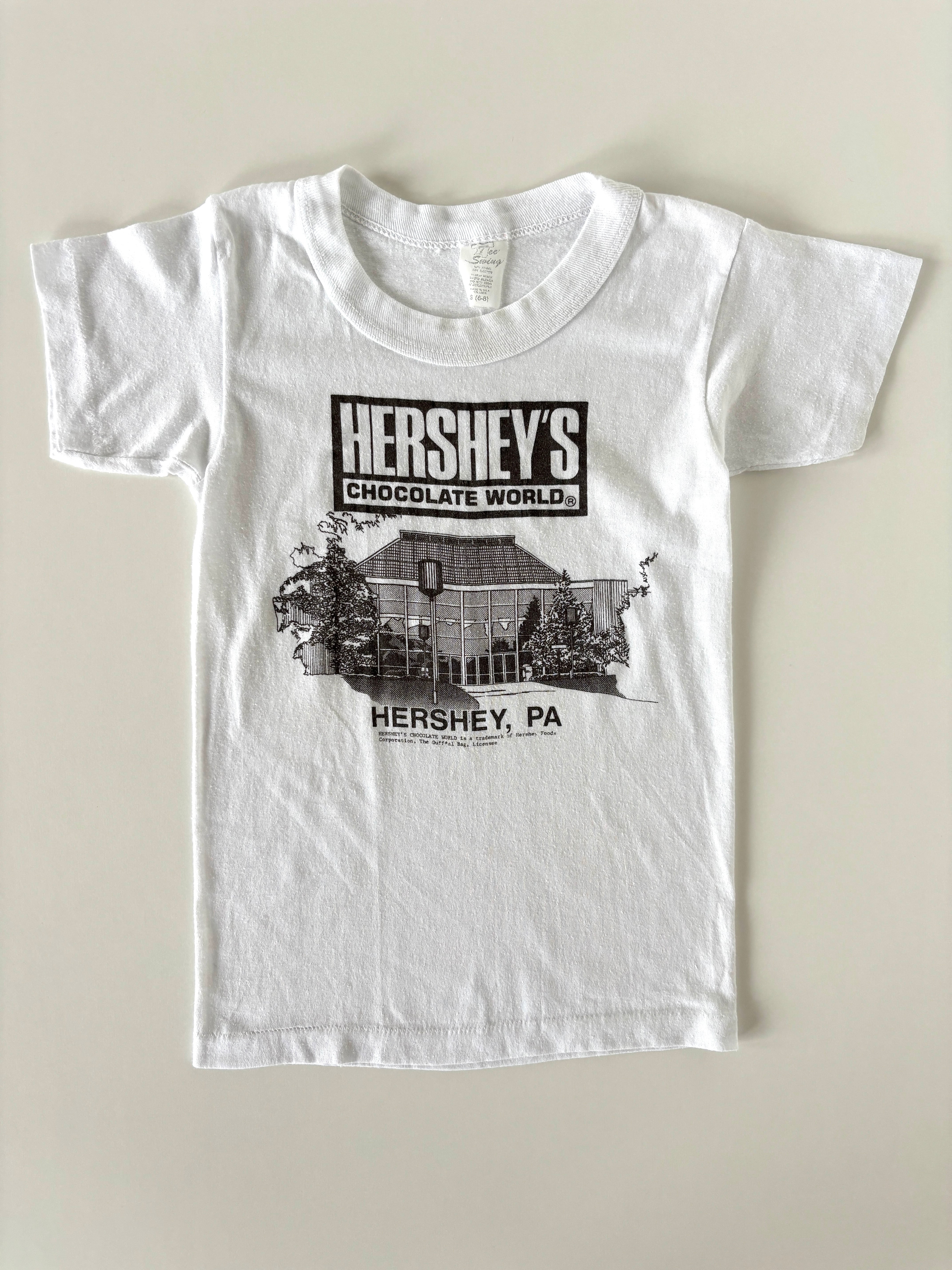 【3-4T相当・vintage】USA製 HERSHEY'S tee