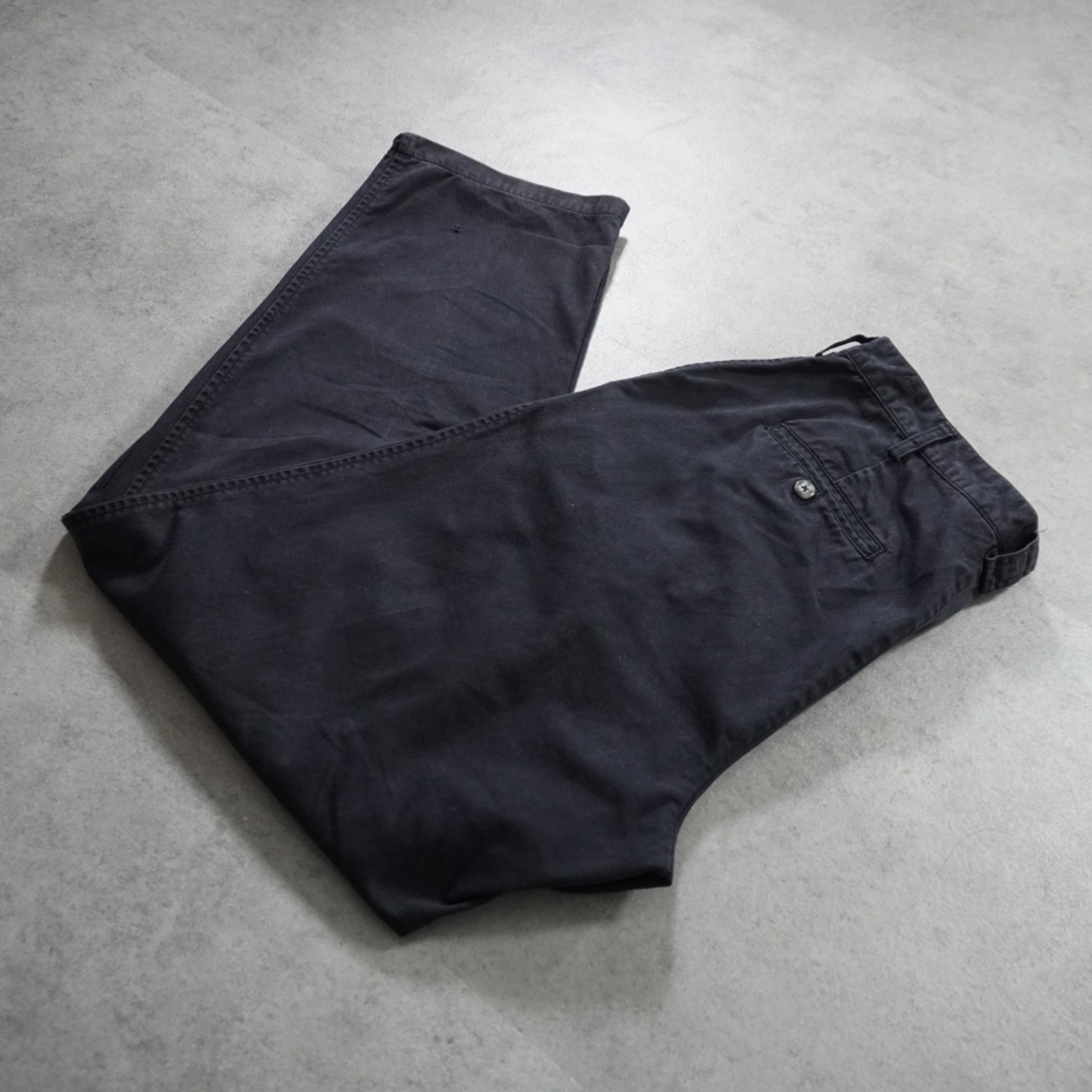 NIKE chino trousers black W36L34 古着 - 1