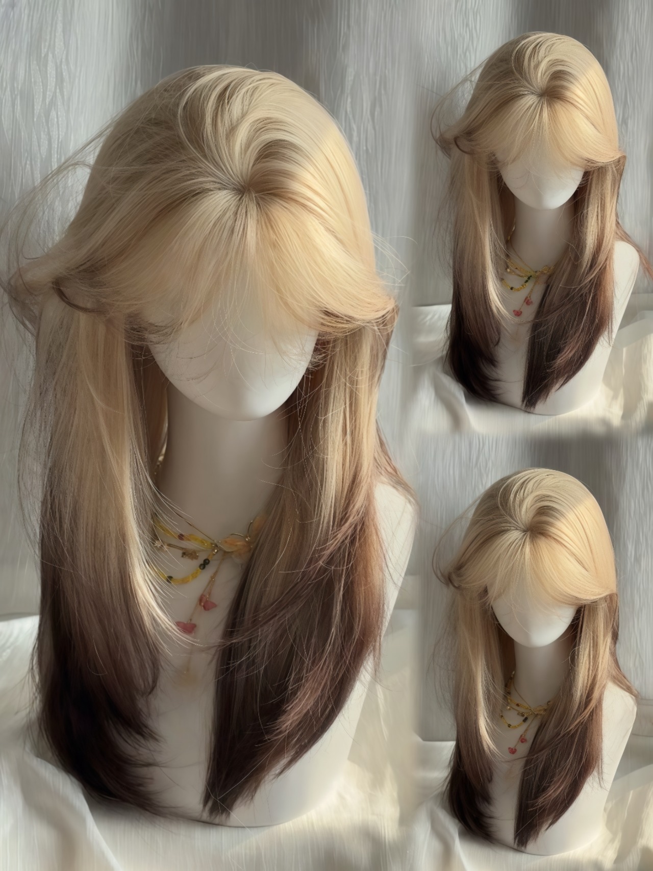 Basic - 狐カラー Dark Doll【商品番号 1031】レースフロントなし×