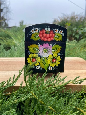 ペトリキフカ・ジュエリーボックス16 cm（Khomenko）