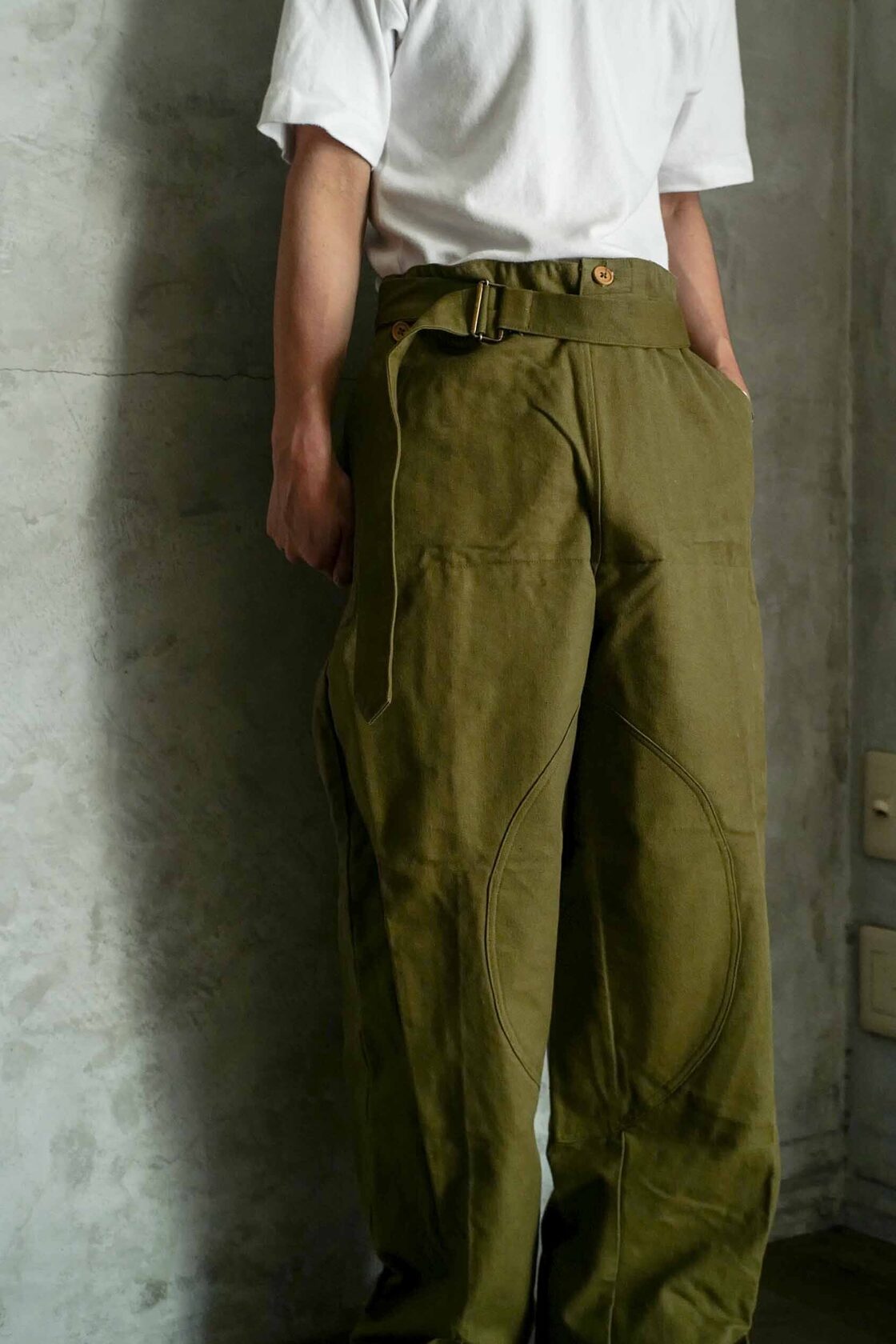 フランス軍 M38モーターサイクルパンツ 後期型 ポケット付き | Pay ID