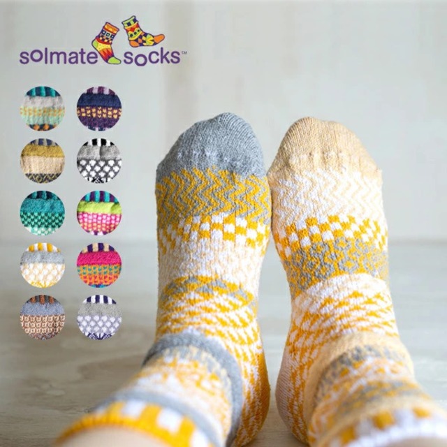 solmate socks ソルメイトソックス サスティナブル クルーソックス