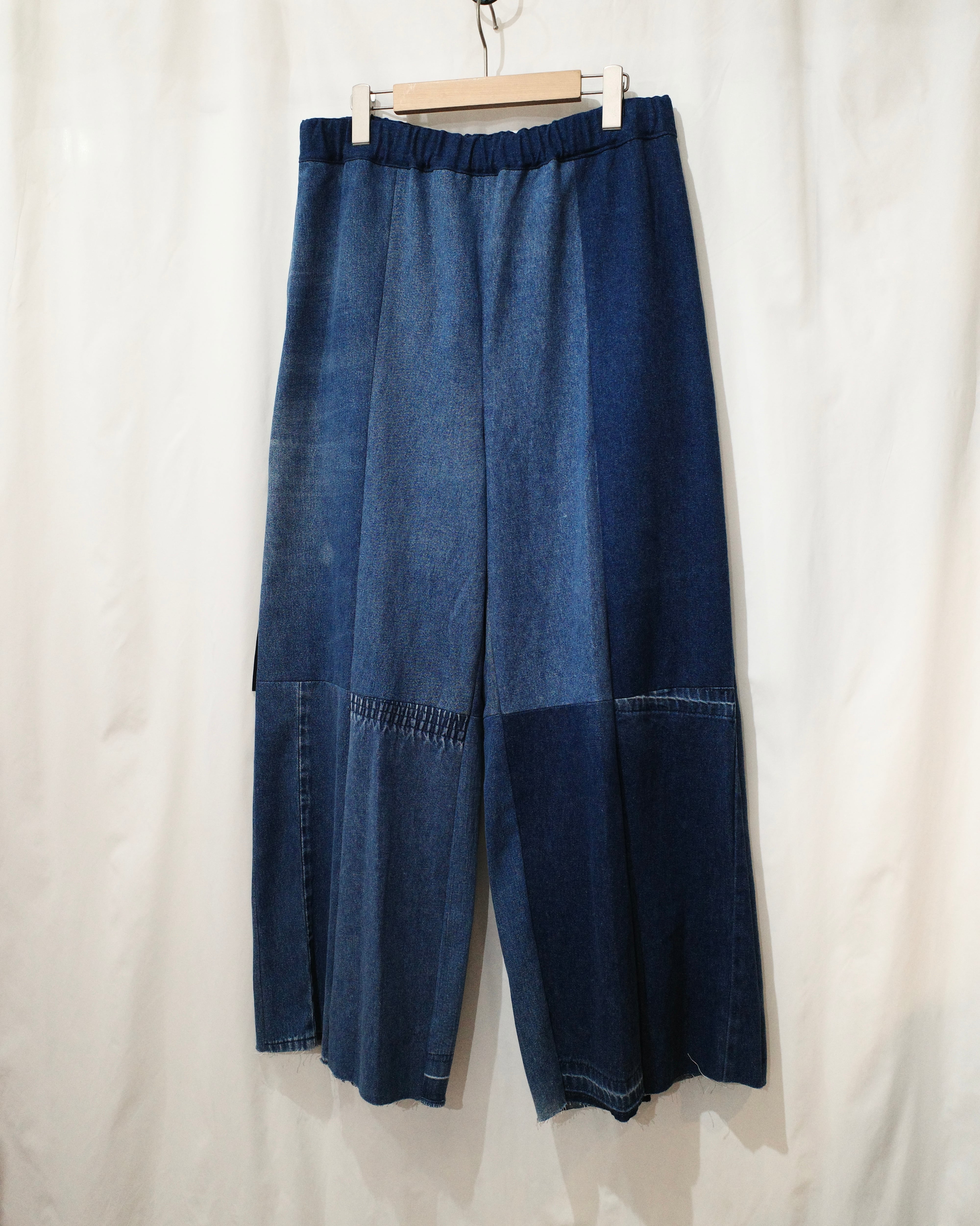 【YEAH RIGHT!! イェーライト!!】 / Fringe painter pants / denim easy / Indigo