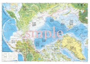 「北極海地図」　　縮尺：1,000万分の1