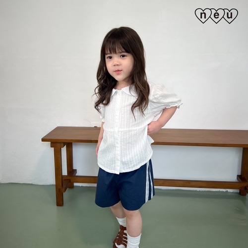 [neu] Eyelet Shirt / [노이] 아일렛셔츠