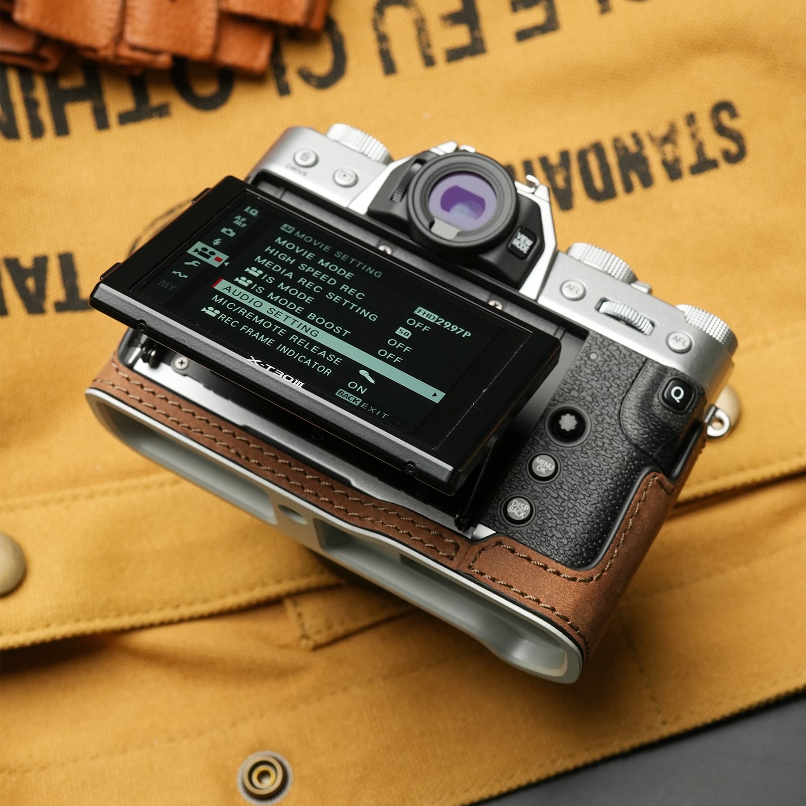 ご予約開始】フジフィルム X-T30 III 専用ボディーケース | Mr.Stone