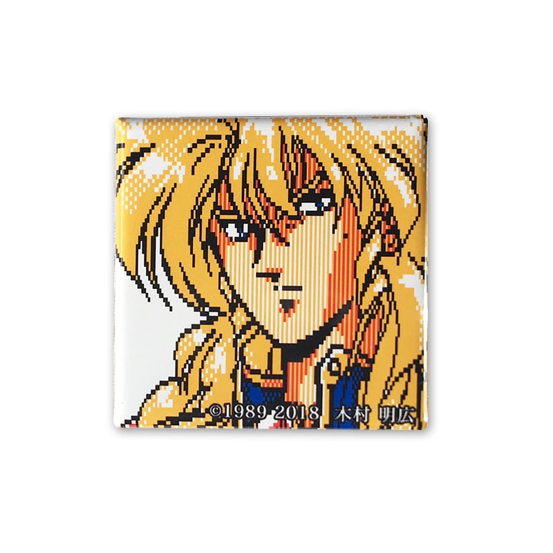 エメラルドドラゴン スクエア缶バッジ ハスラム Controller Company Official Online Store