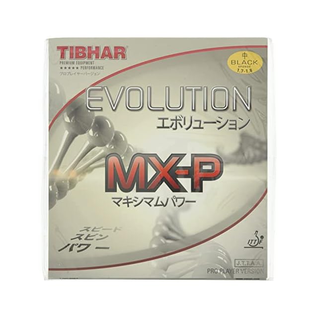 ティバー(TIBHAR) 卓球 ラバー エボリューション MX-P 回転系ハイ