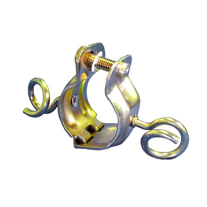 ミニクランプ Wとんび ダブルトンビ Φ42.7〜48.6用 30個セット 果樹棚 園芸 造園や防獣柵 農業 ワイヤー誘引線 j-1059 just 垣根仕立 ミニクラ パイプクランプ ドライバーで組立て