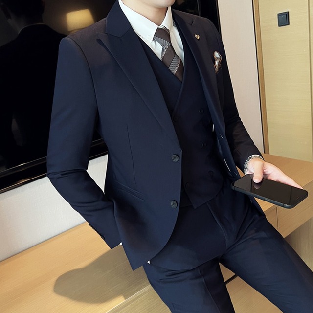 フォーマルドレススーツ　スリーピース　10カラー　A1658