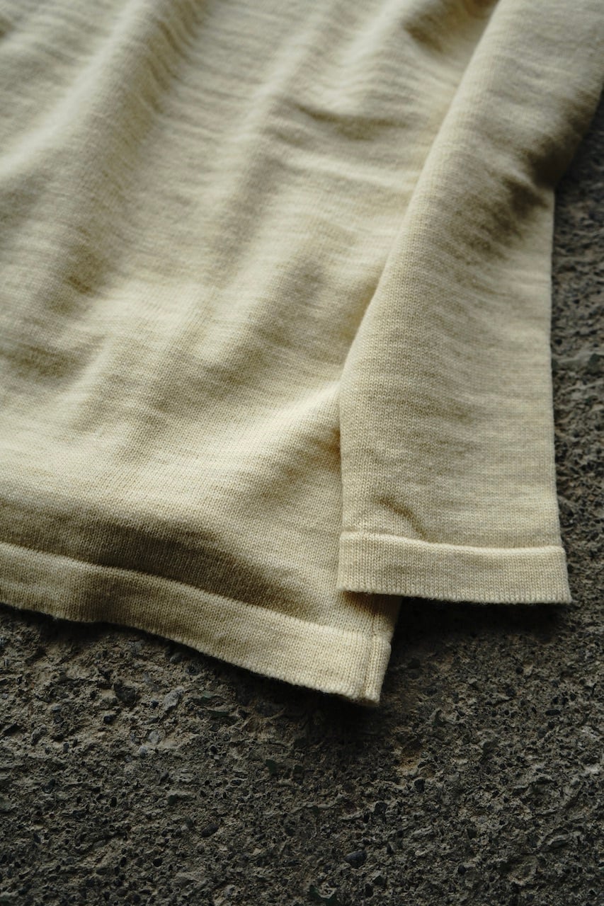 SOLNORD / Basque Sweater(Natural) | MING folk equipment