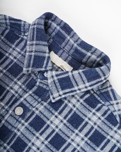 【#Re:room】CHECK DENIM SHIRTS JACKET［REJ148］