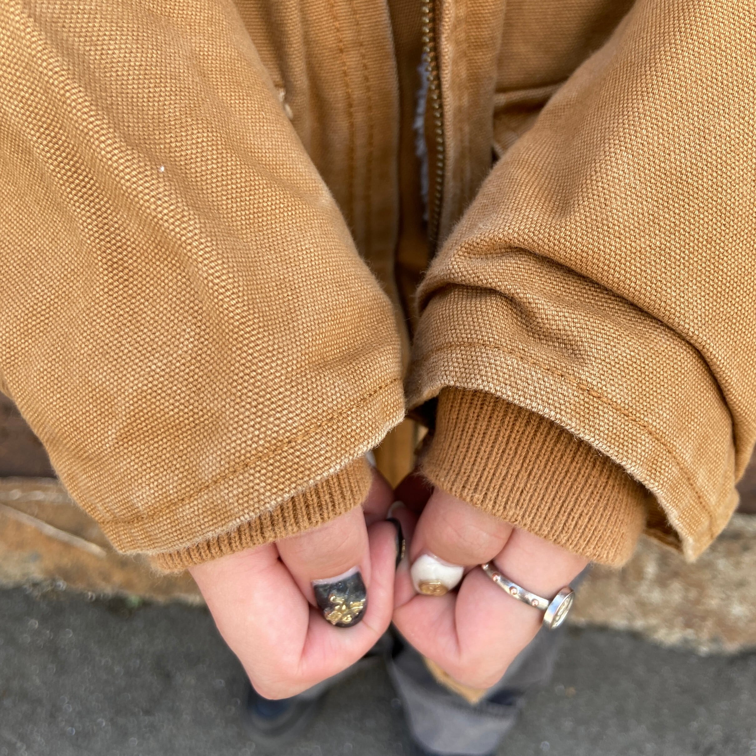 Carhartt カーハート ダック地 ワークジャケット ボアライナー