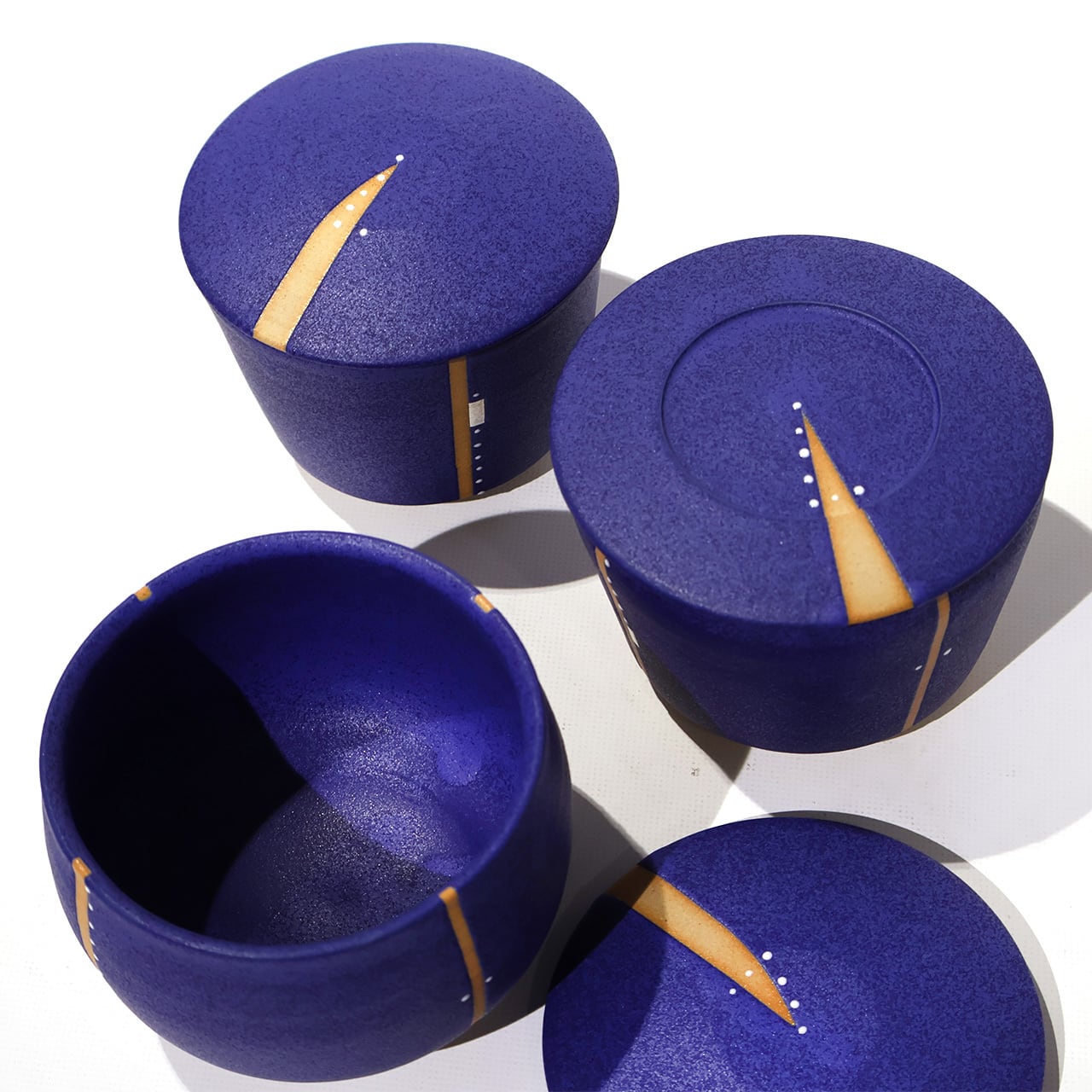 中村 功 瑠璃 蓋物 | KOGEI Art Gallery 銀座の金沢