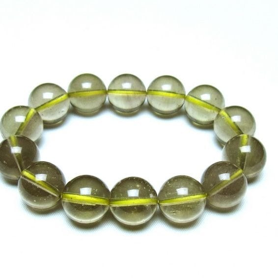 リビアングラス ブレスレット 15mm 一点物 メール便可 [M便 1/10] 199-776