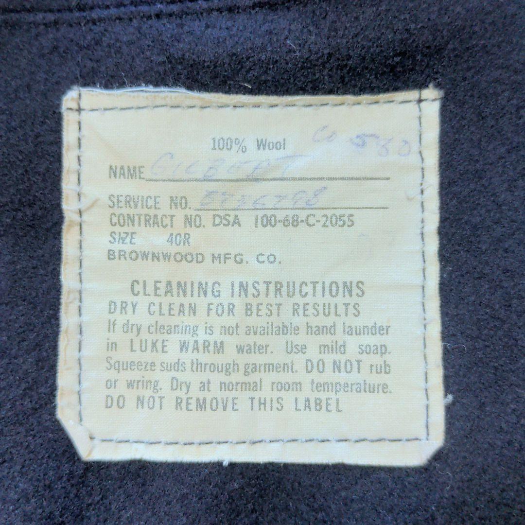 米軍実物 U.S.NAVY 60s セーラー 40R M～L相当 US古着 | 古着屋