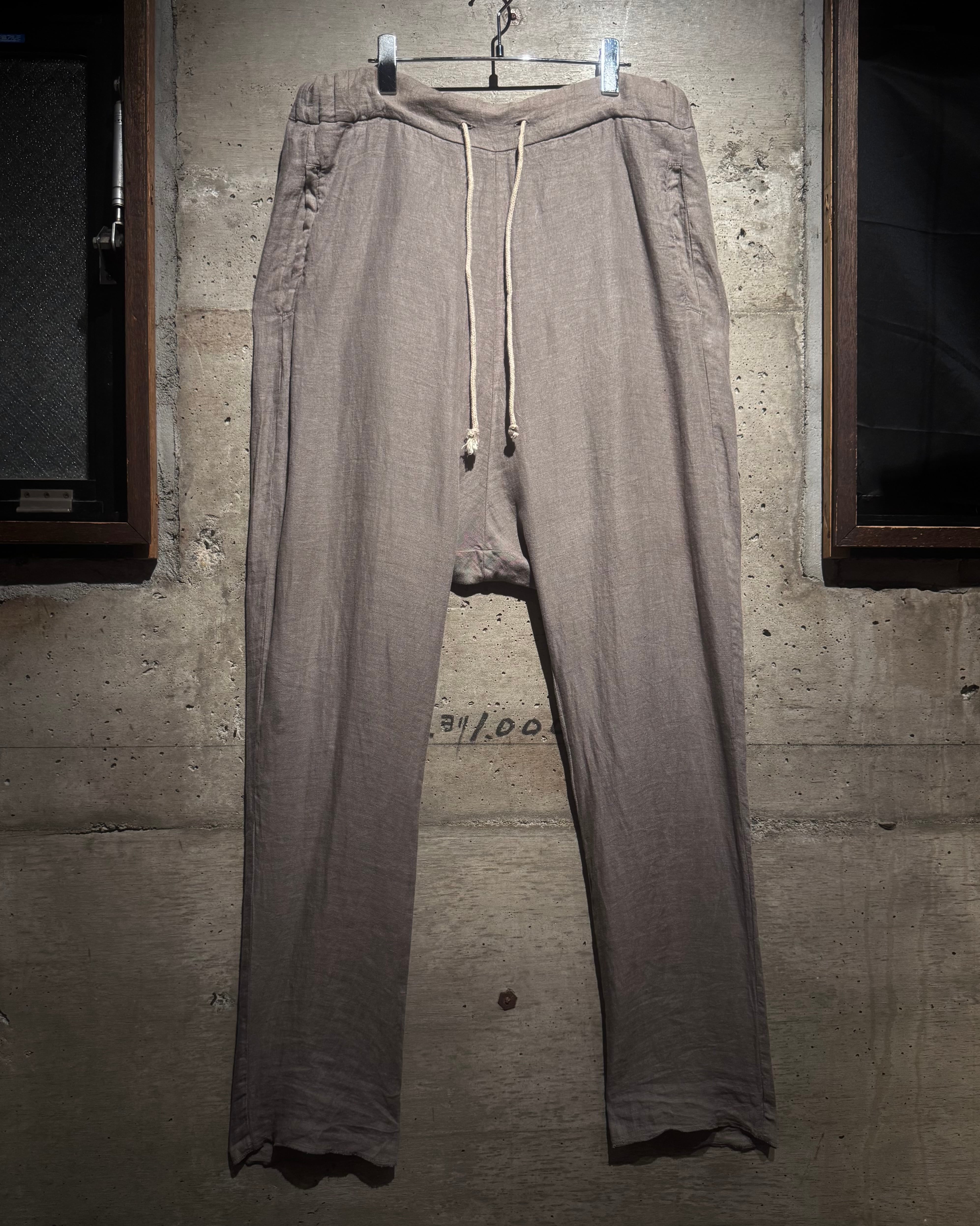パンツ POEME BOHEMIAN sarrouel trousers linen Caka】“Poeme Bohemien” Linen Sarrouel Easy Pants | Caka(カカ