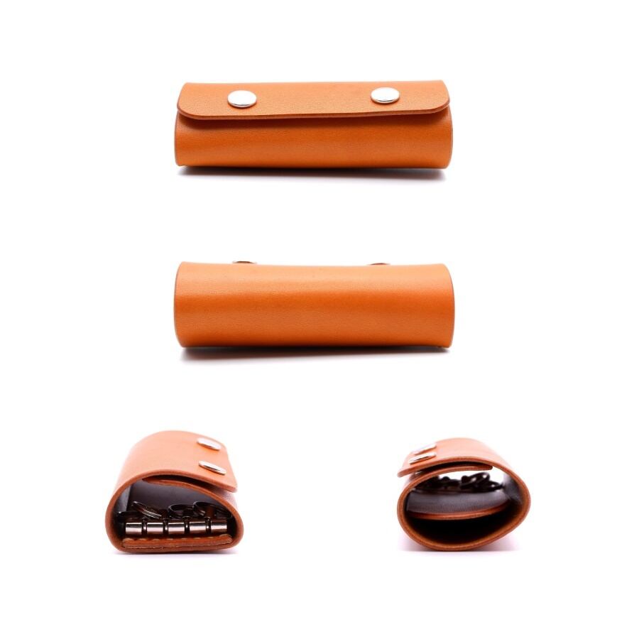 稀少！試し打ちのみ 手打ちチャッパ 工芸品 レザーケース付き 栃木レザー シャグポーチ【Sサイズ】手巻きタバコケース 誕生日