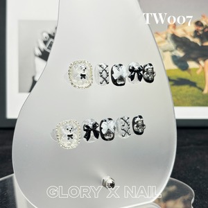 TW007 ネイルチップ サイズXS/S/M/L