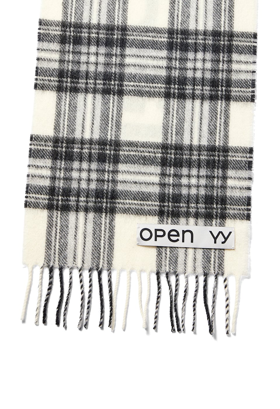 ☆BABYMONSTER アヒョン 着用！！【OPEN YY】OPEN YY TARTAN WOOL