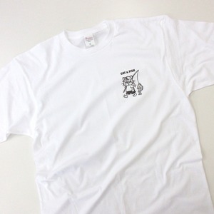 選べるデザイン アウトドア 釣りネコ Tシャツ sp10 釣り ブラックバス シーバス ヒラメ アオリイカ イシダイ ロウニンアジ