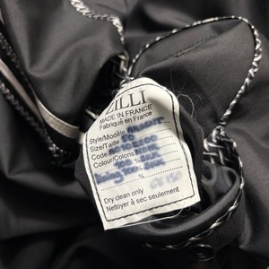 ZILLI black silk single coat
