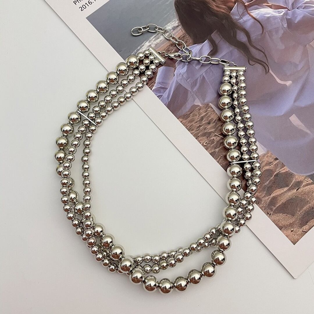 ボール チェーン ネックレス 3412409