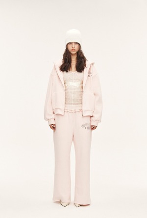 [threetimes] Smurf 333 hoodie (pink) 正規品 韓国ブランド 韓国通販 韓国代行 韓国ファッション スリータイムズ three times 日本 店舗