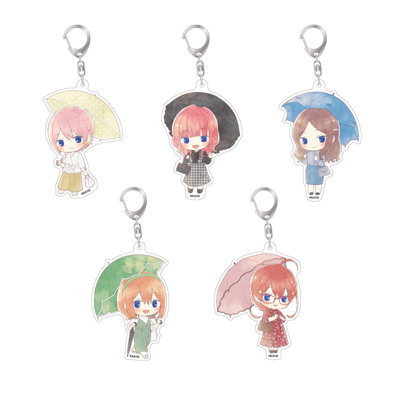 五等分の花嫁∽ 傘っこ アクリルキーホルダー 中野三玖 | あるじゃん