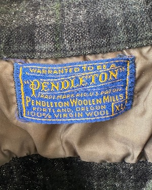 -Pendleton- Vintage 50s XL Board Shirt