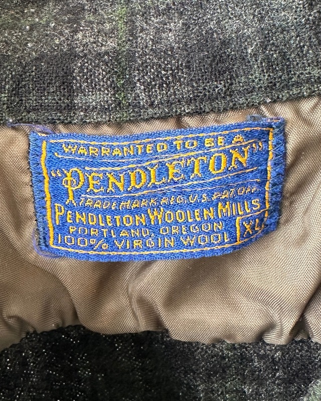-Pendleton- Vintage 50s XL Board Shirt