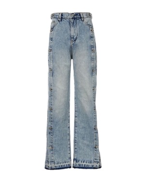 FENG CHEN WANG / SIDE RELEASE DENIM PANTS