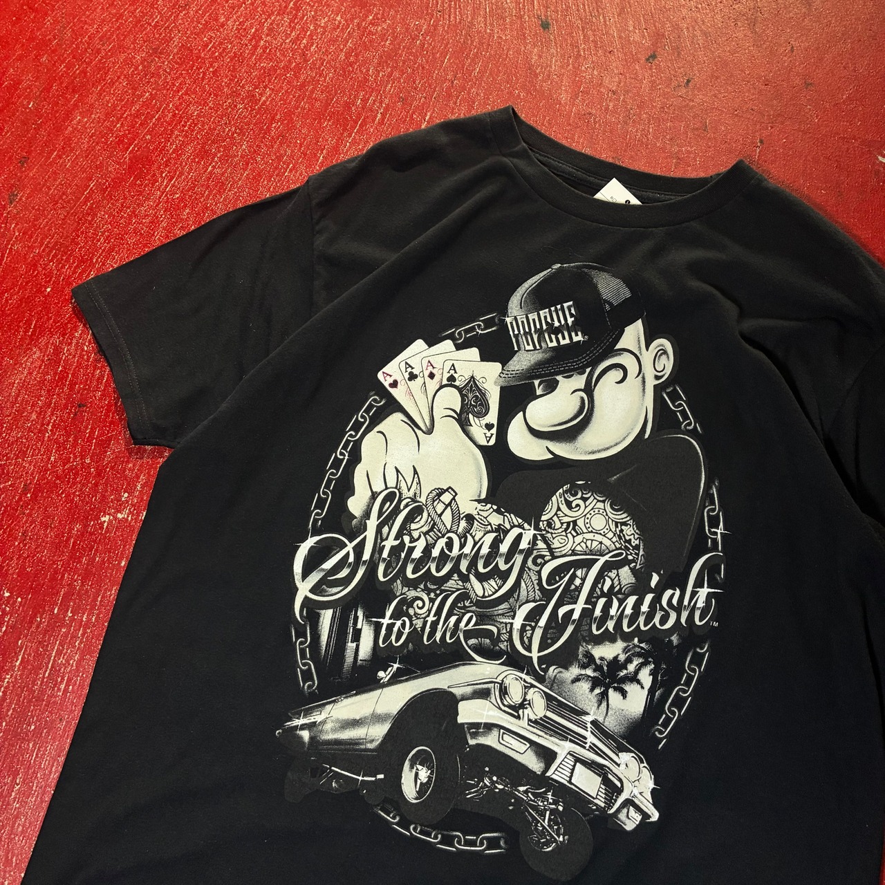 POPEYE ギャングTee ローライダー　トランプ　ポパイ