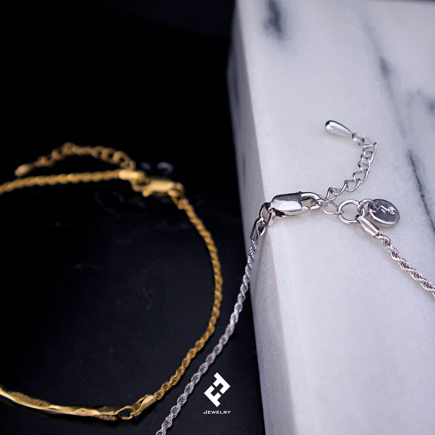 bamboo・バーチェーンブレスレット〜bar chain bracelet | FELIPE