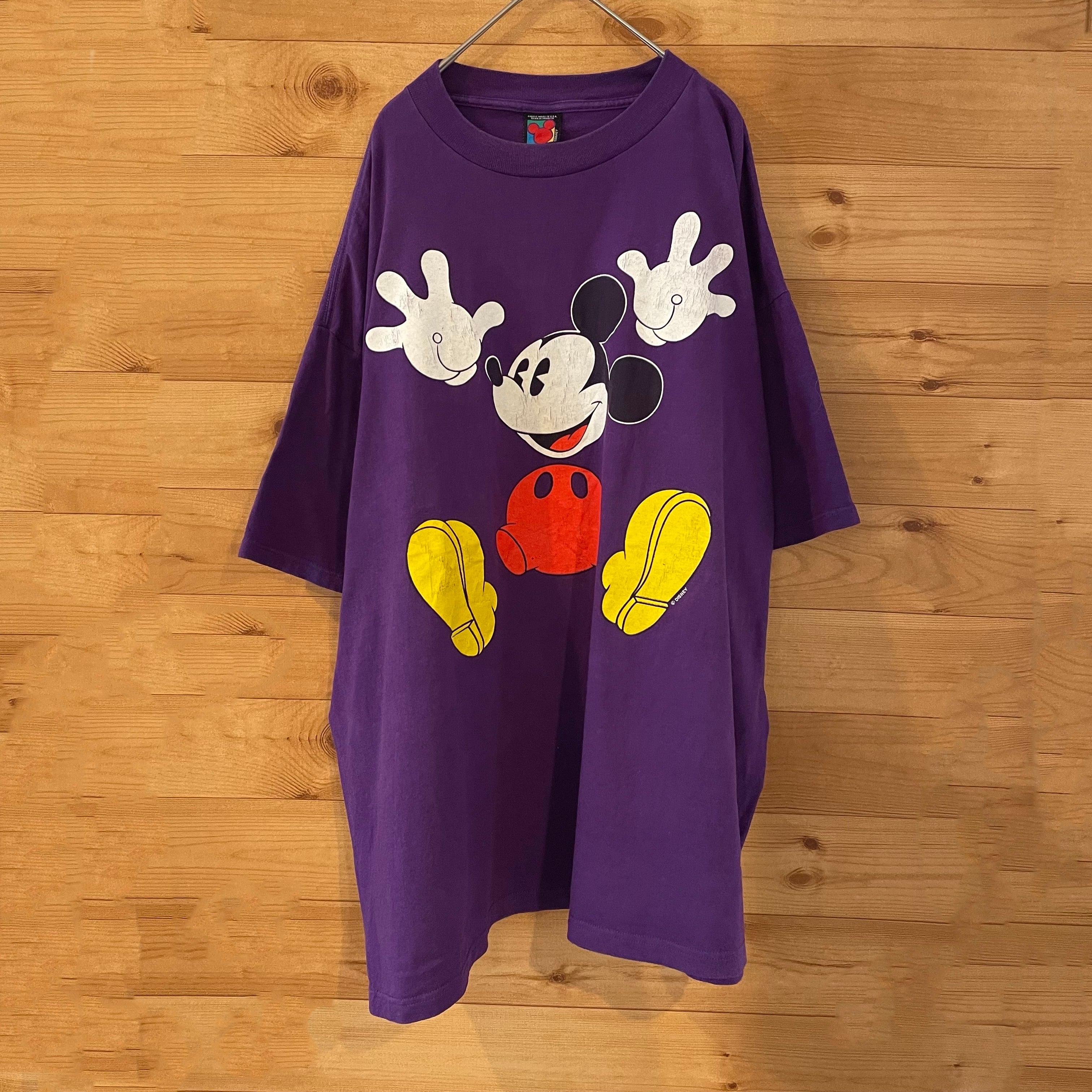 Disney】90s USA製 プリント Tシャツ ミッキーマウス 3X オーバー ...