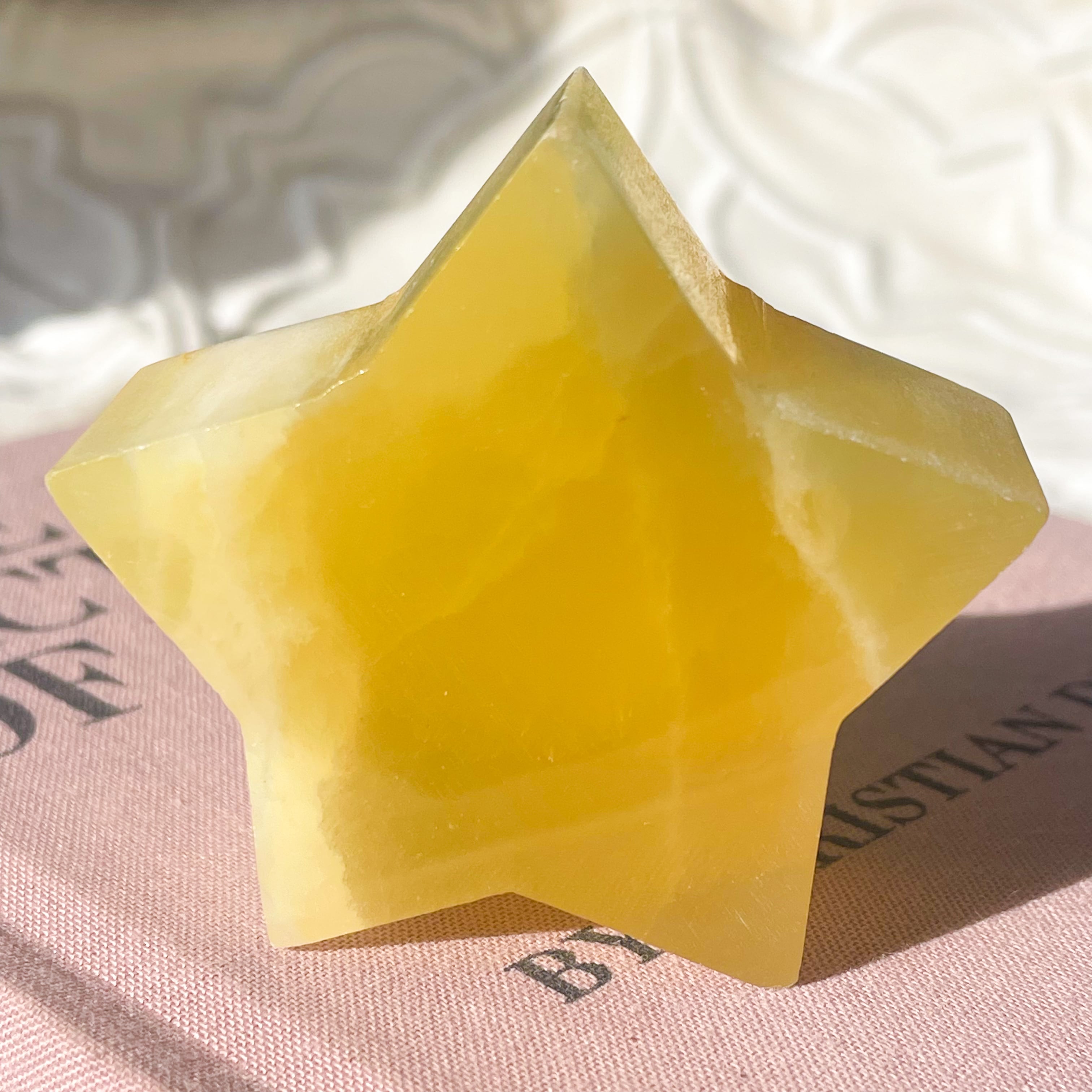 Lemon Calcite Star 5 ✧ レモンカルサイト