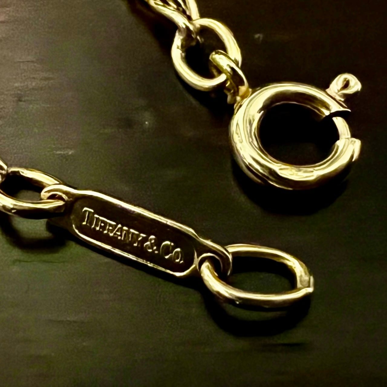 VINTAGE TIFFANY & CO. 18K Gold Small Braid Bracelet | ヴィンテージ