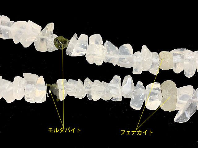 高波動フェナカイトシナジーペンダントトップ（サポートストーン