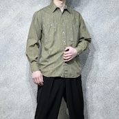 graffiti pattern shirt